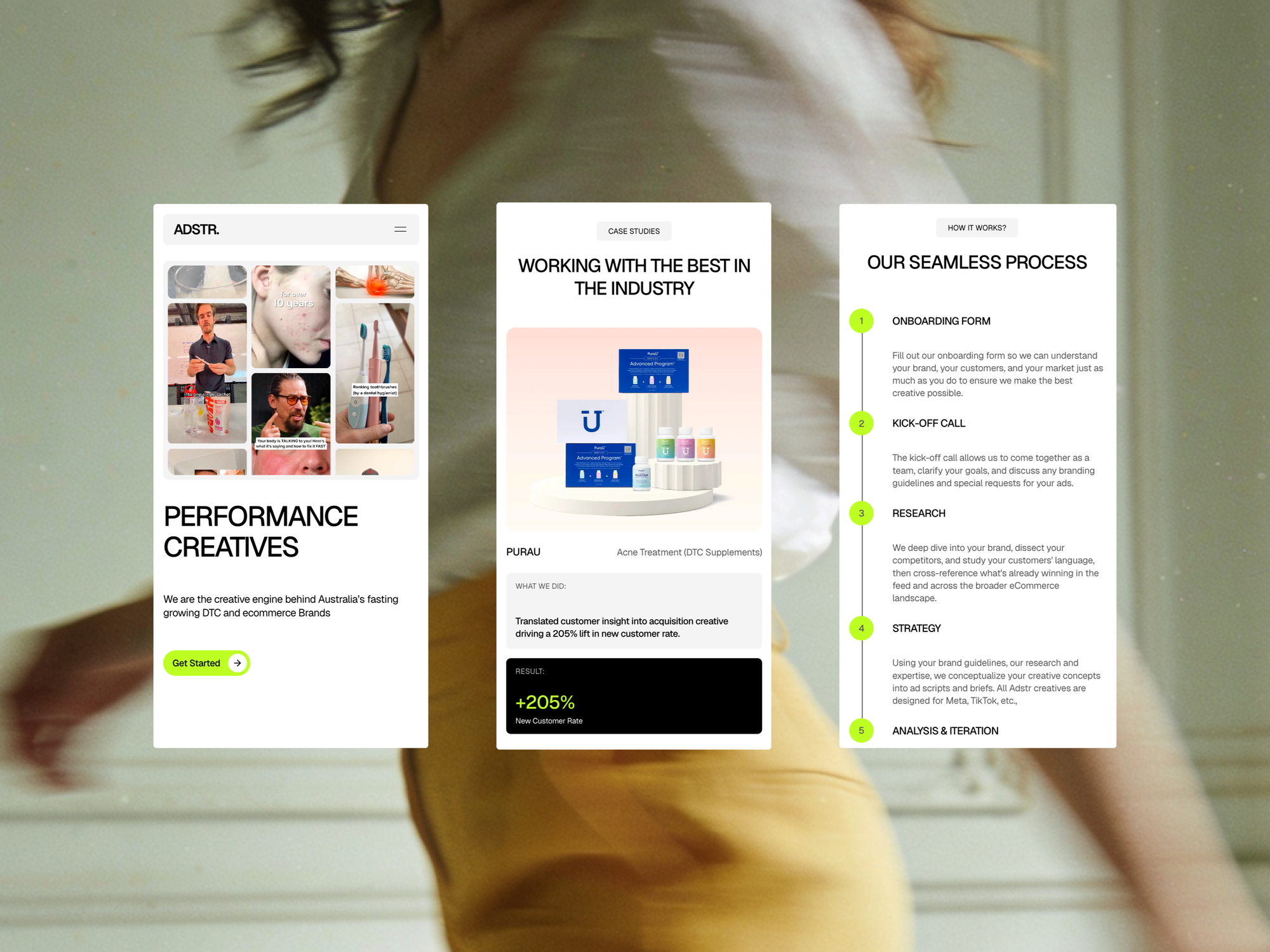 Mobile screens