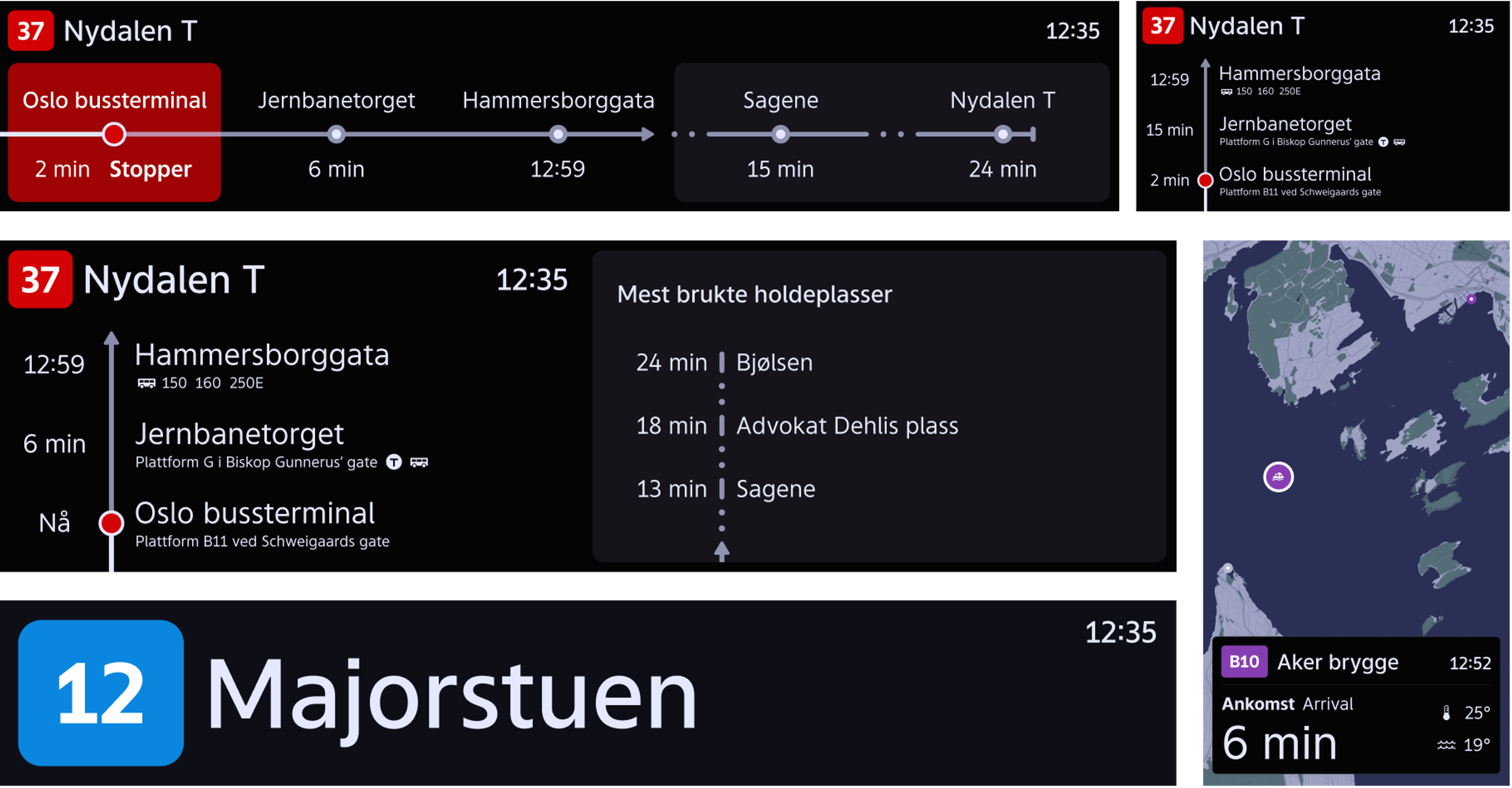 Dynamisk passasjerinformasjon