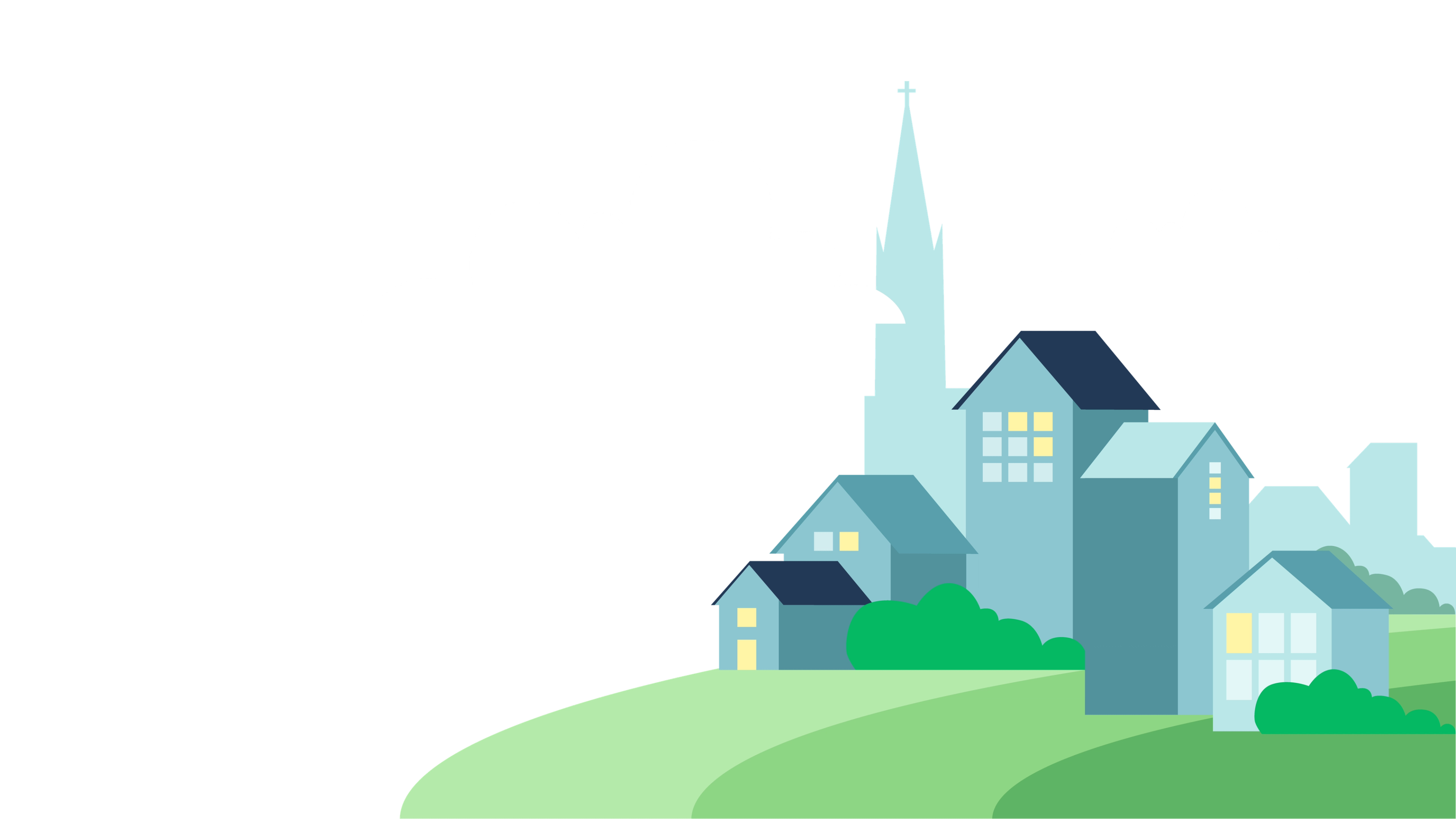 Illustration av en stad