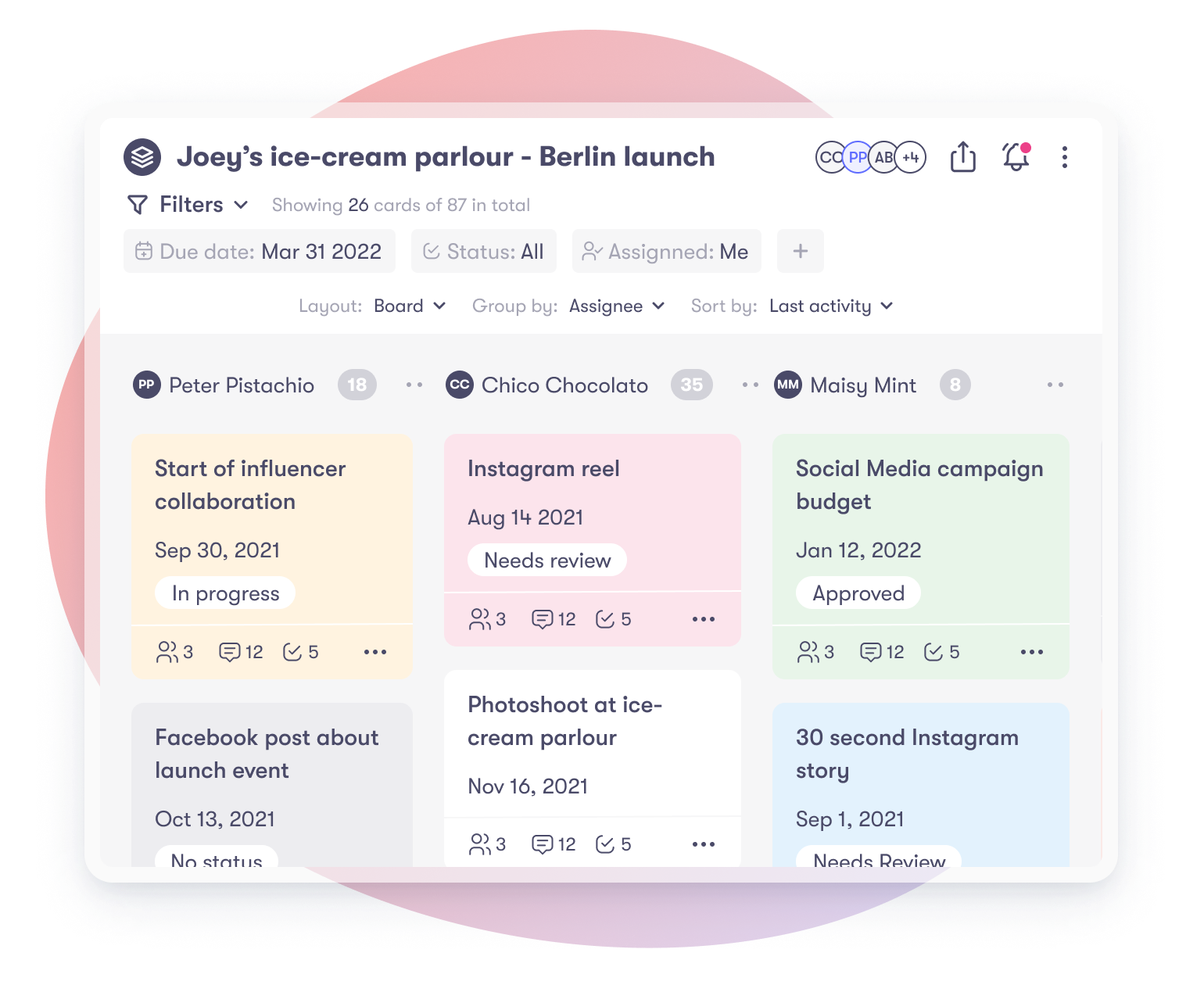 Social Media Calendar Template | Collato