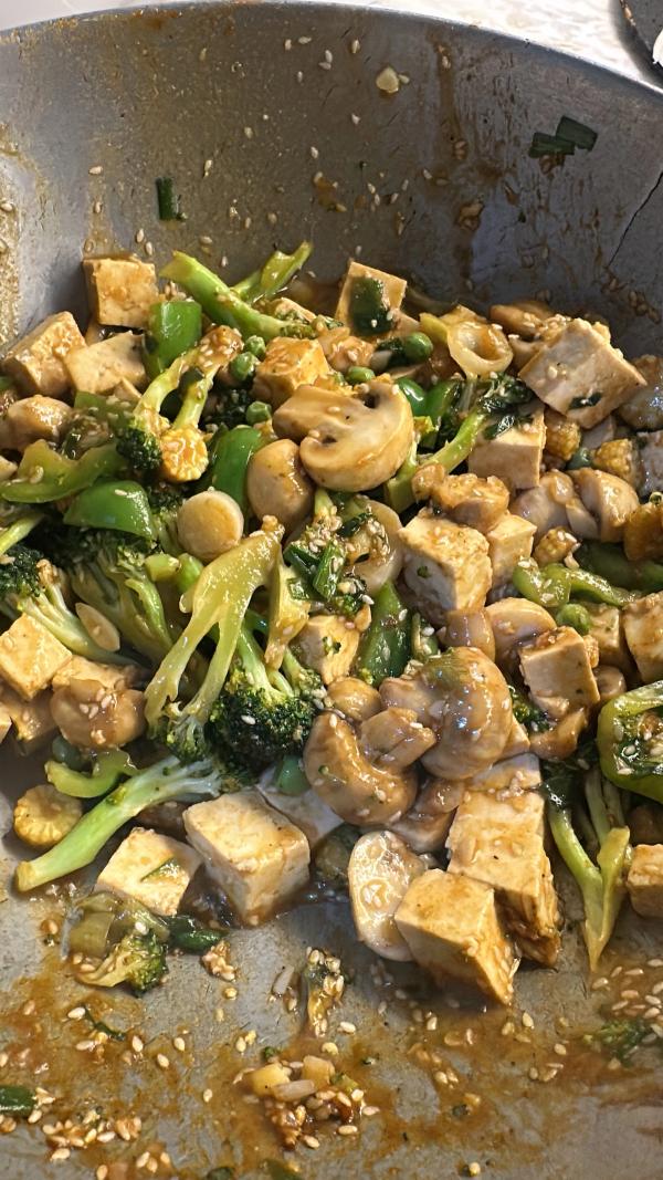 A balanced protein packed meal