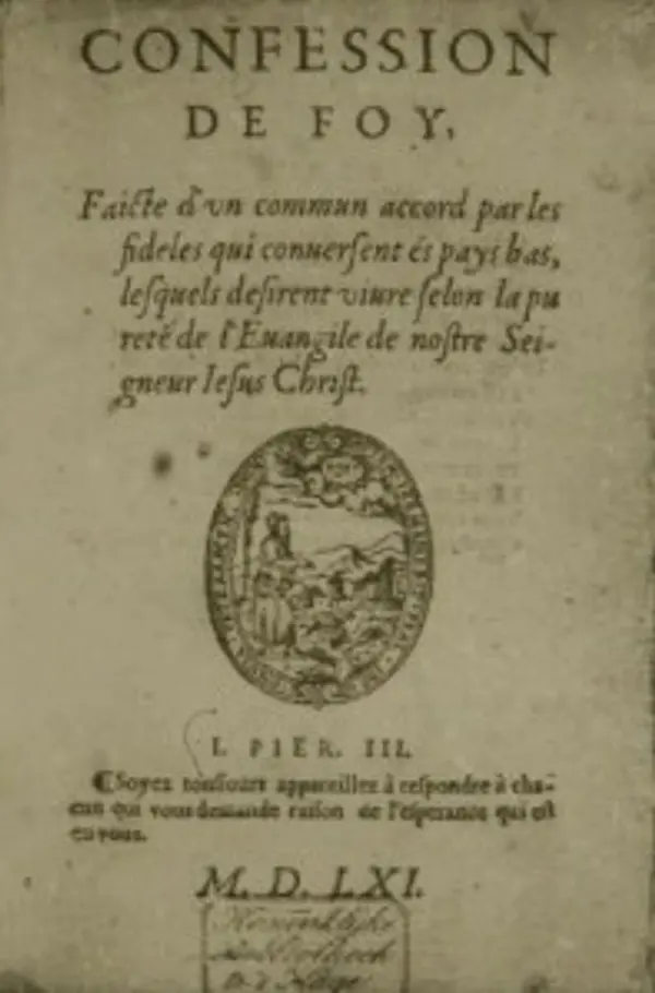 Belgic Confession cover image