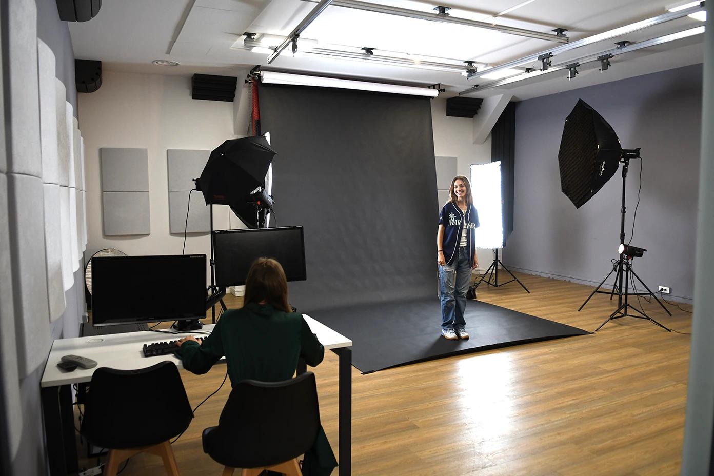 Shooting photo dans le studio polyvalent d’Hacienda Studio