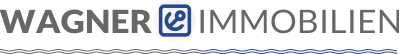 Logo von Wagner Immobilien mit stilisiertem Buchstaben e