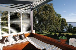outdoor living room area