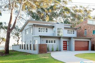 home on water frontage