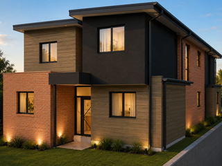 co-living housing design render
