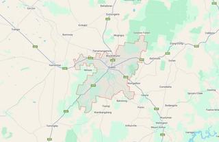Map of Dubbo