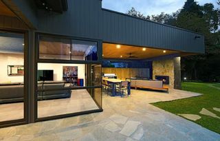 home exterior and garden