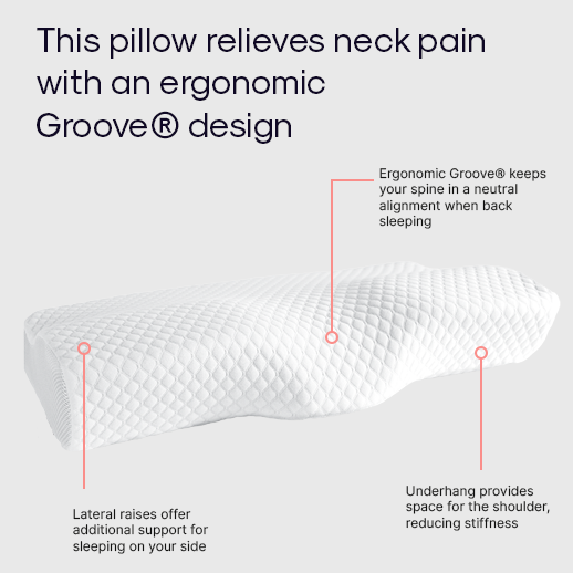 how to use groove pillow