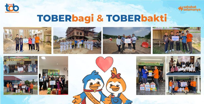 Kegiatan Sosial tob insurance – TOBERbagi & TOBERbakti