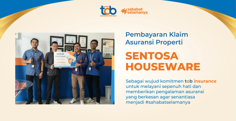Pembayaran Klaim Asuransi Properti kepada Sentosa Warehouse