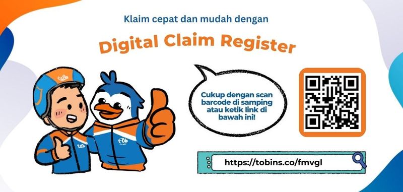 Klaim cepat dan mudah dengan Digital Claim Register
