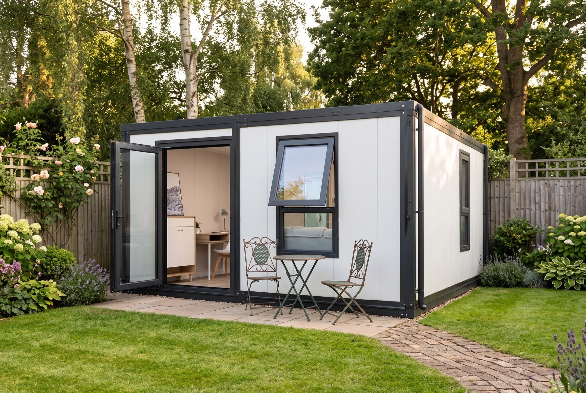 A PrefabX garden office