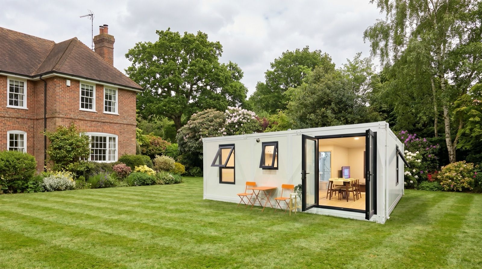 How big can a granny annexe be?