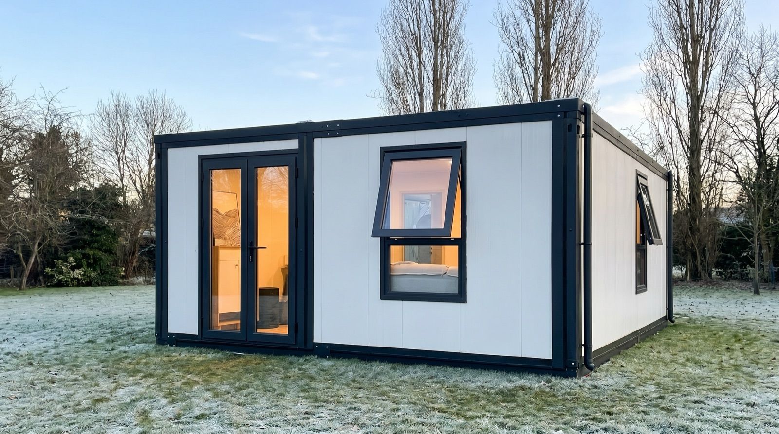 Are garden rooms warm in winter?