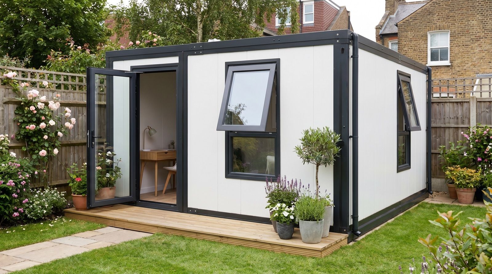 How much does a garden office cost in the UK?