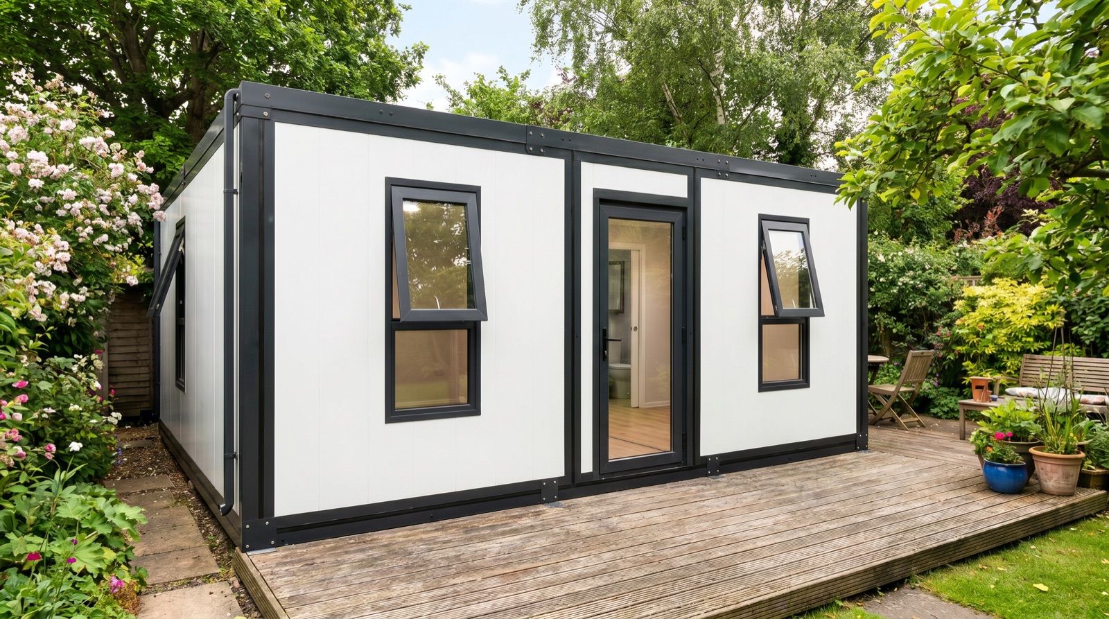 Can you put a toilet or bathroom in a garden room?