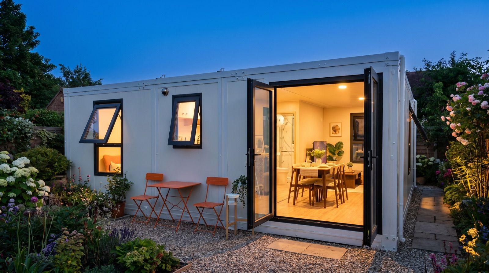 Can you live in a garden room?