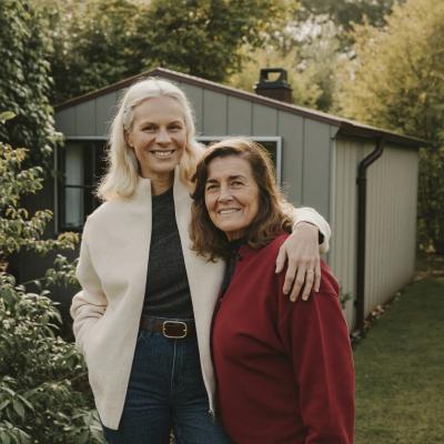 Rachel and Margaret Doyle, a PrefabX owner