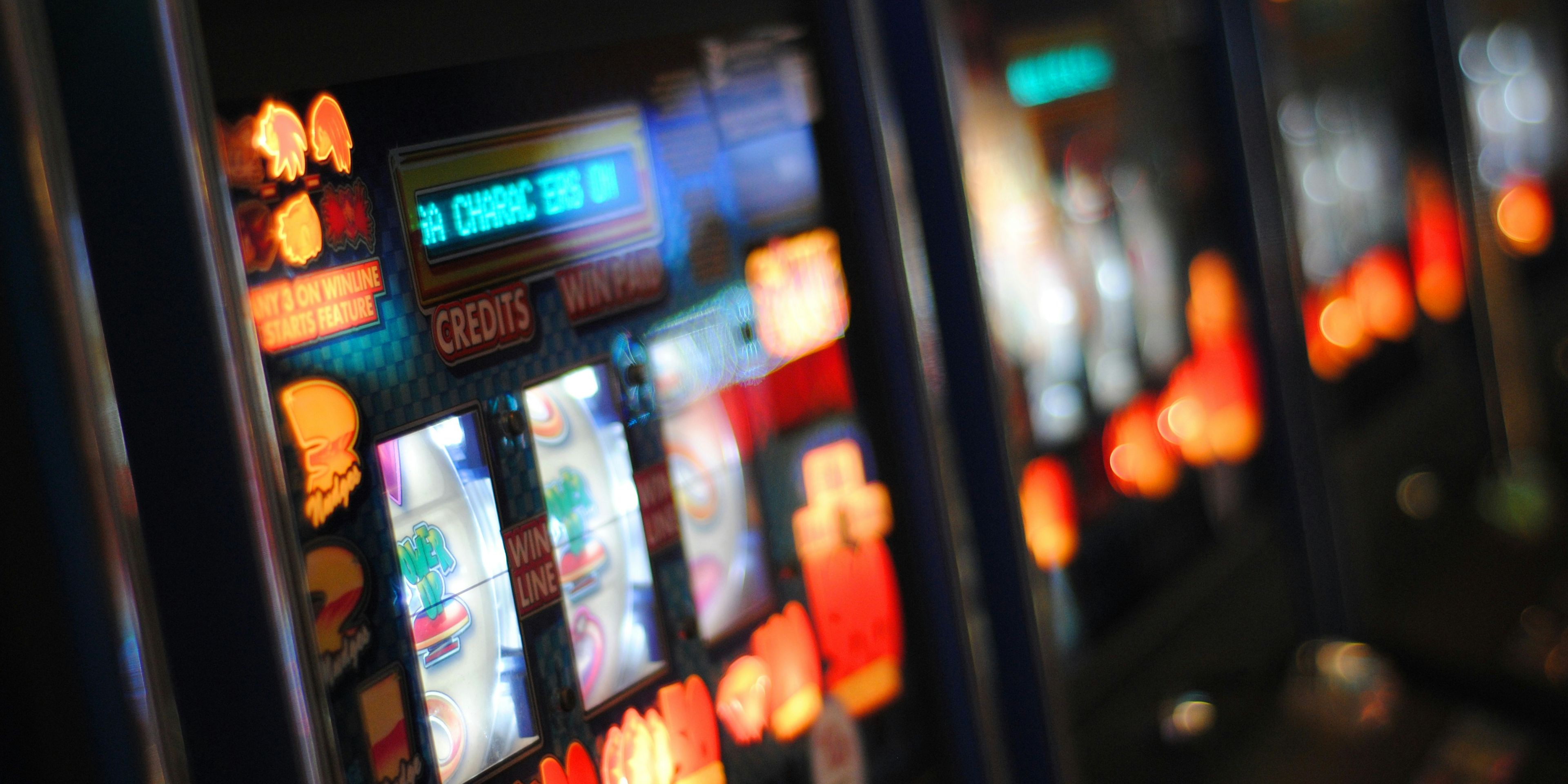 A casino slot machine