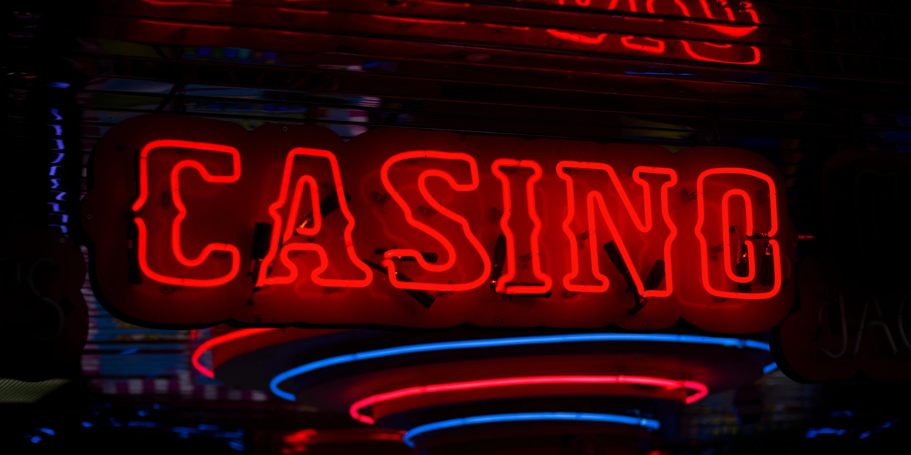 A photo of a casino