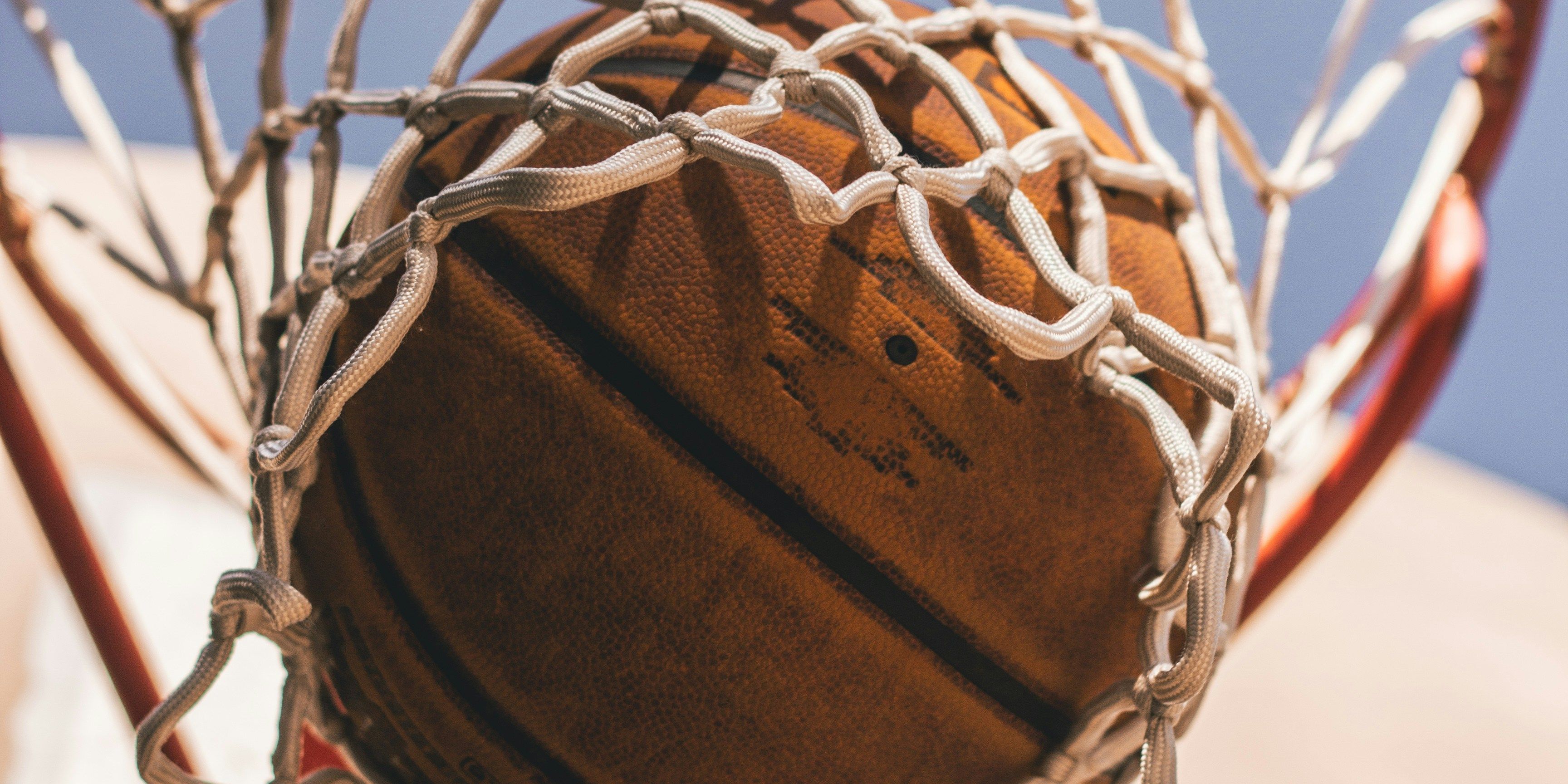 A photo of a basketball