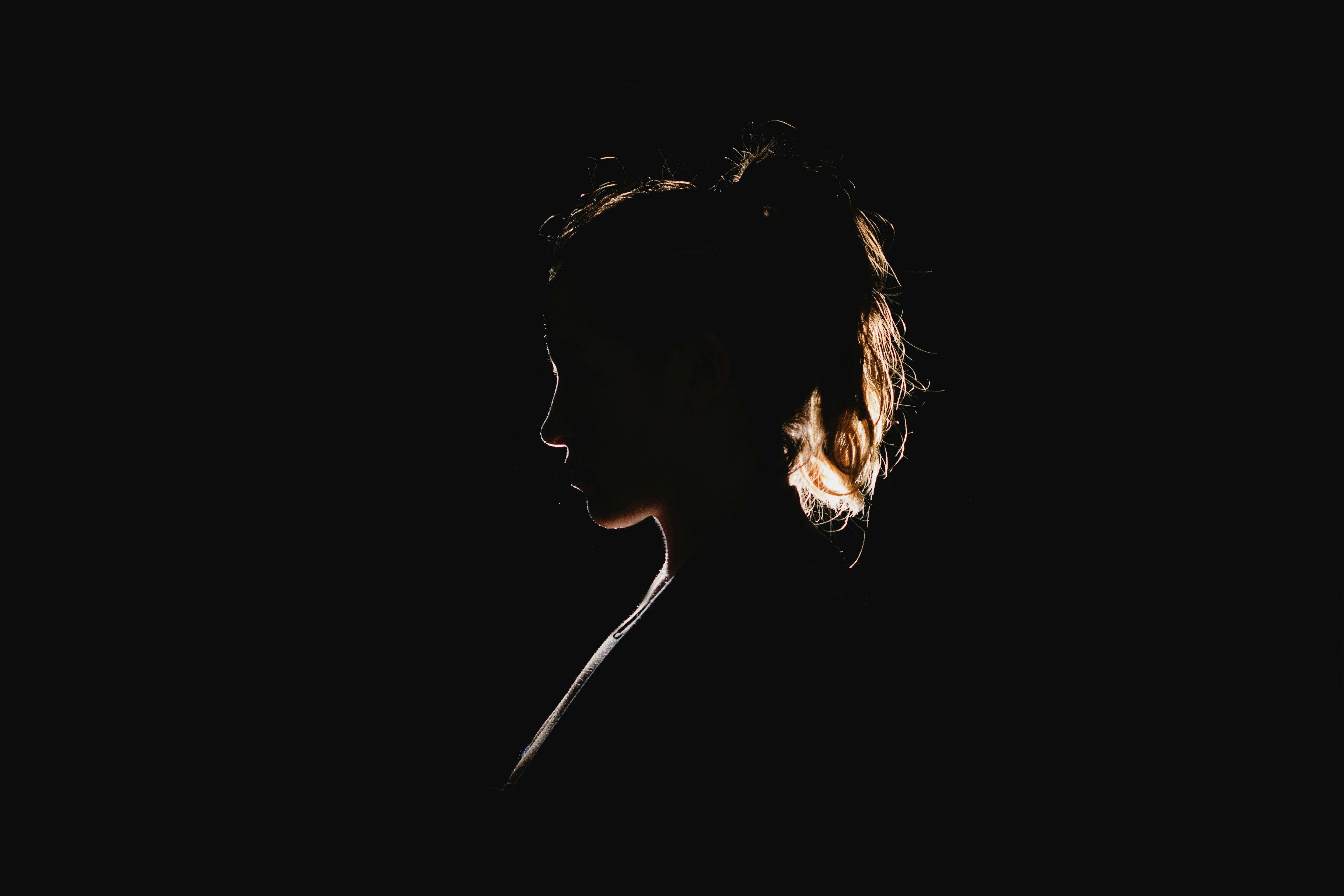 Silhouette of a woman