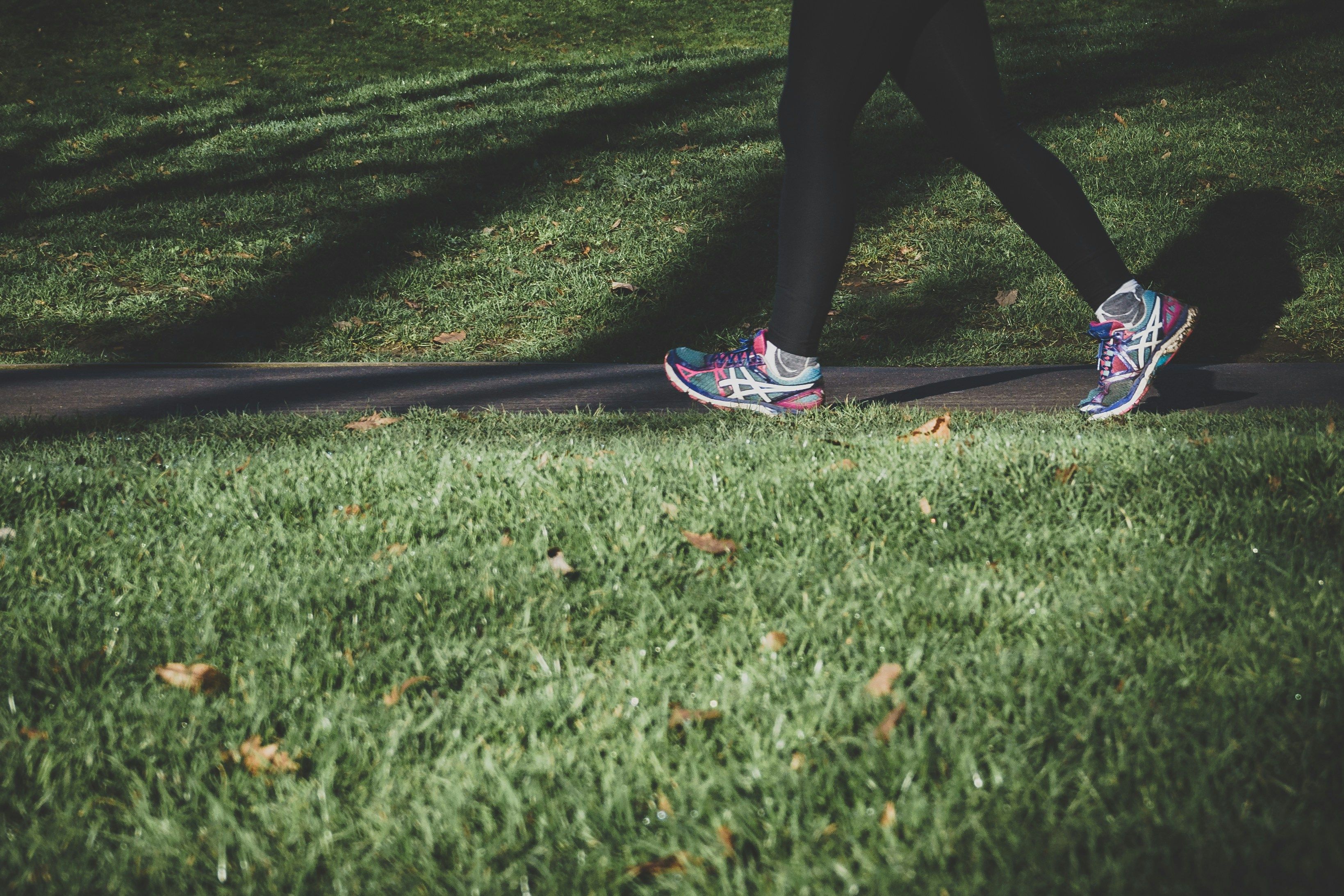 A person walking