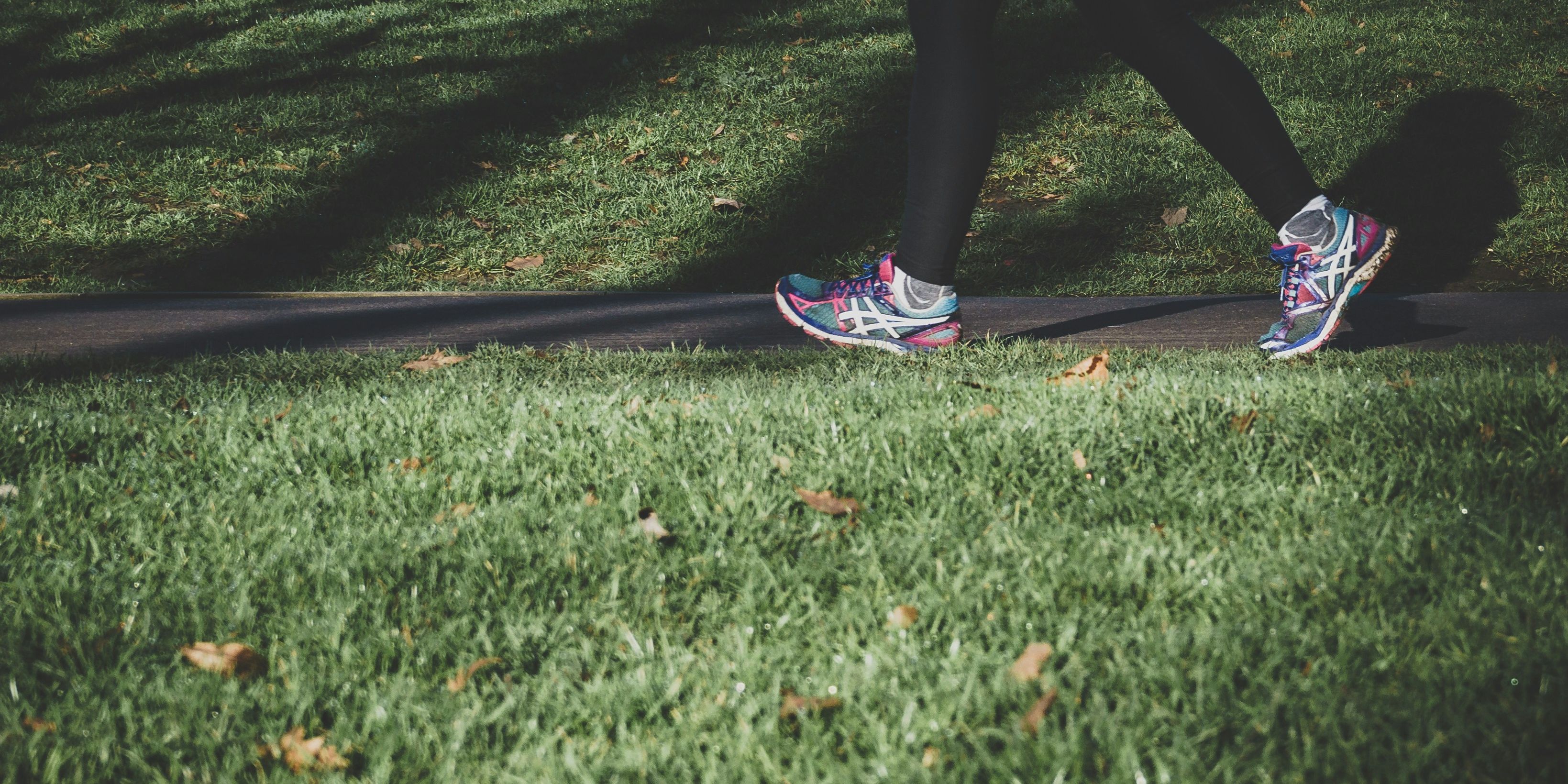 A person walking