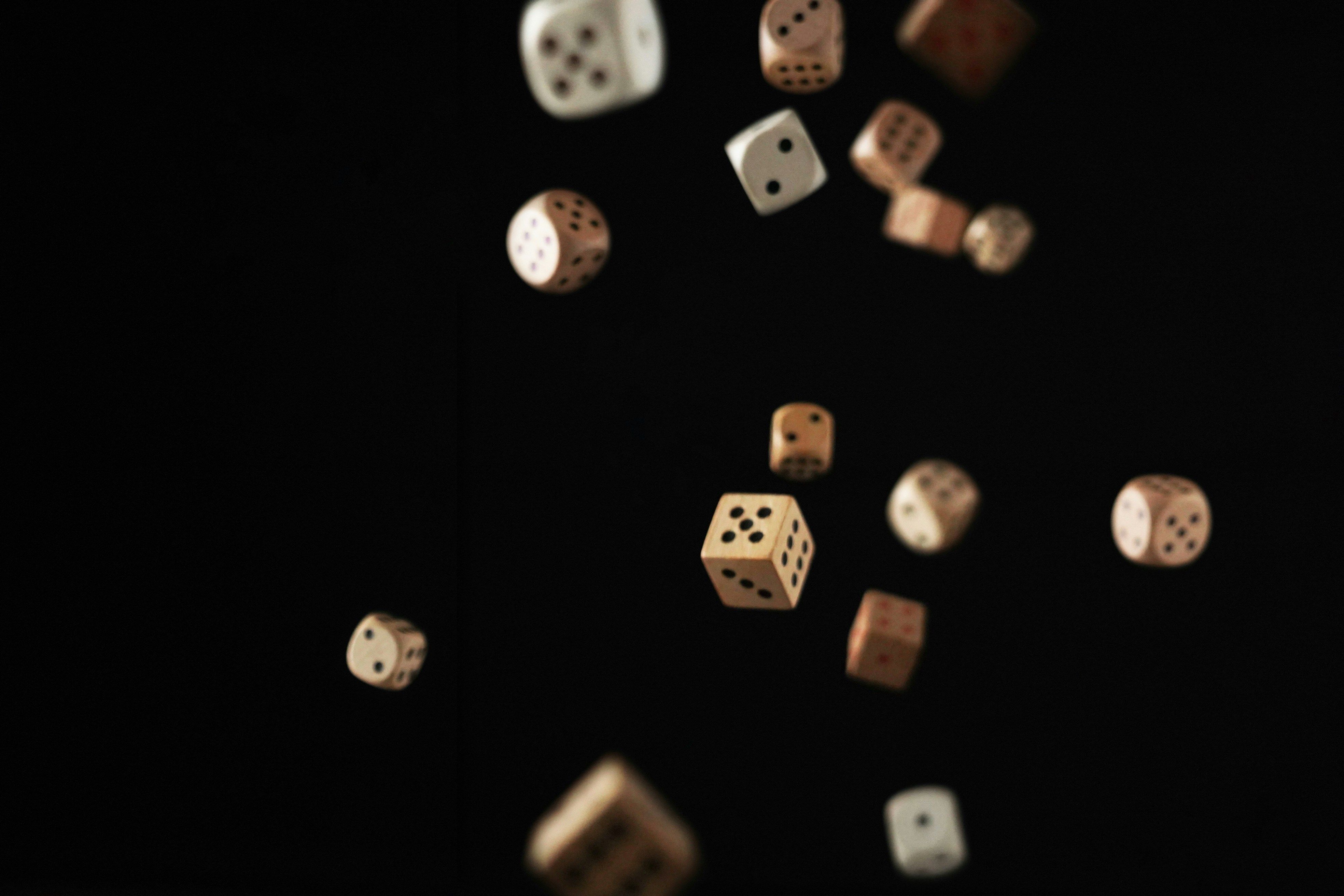 full of dice