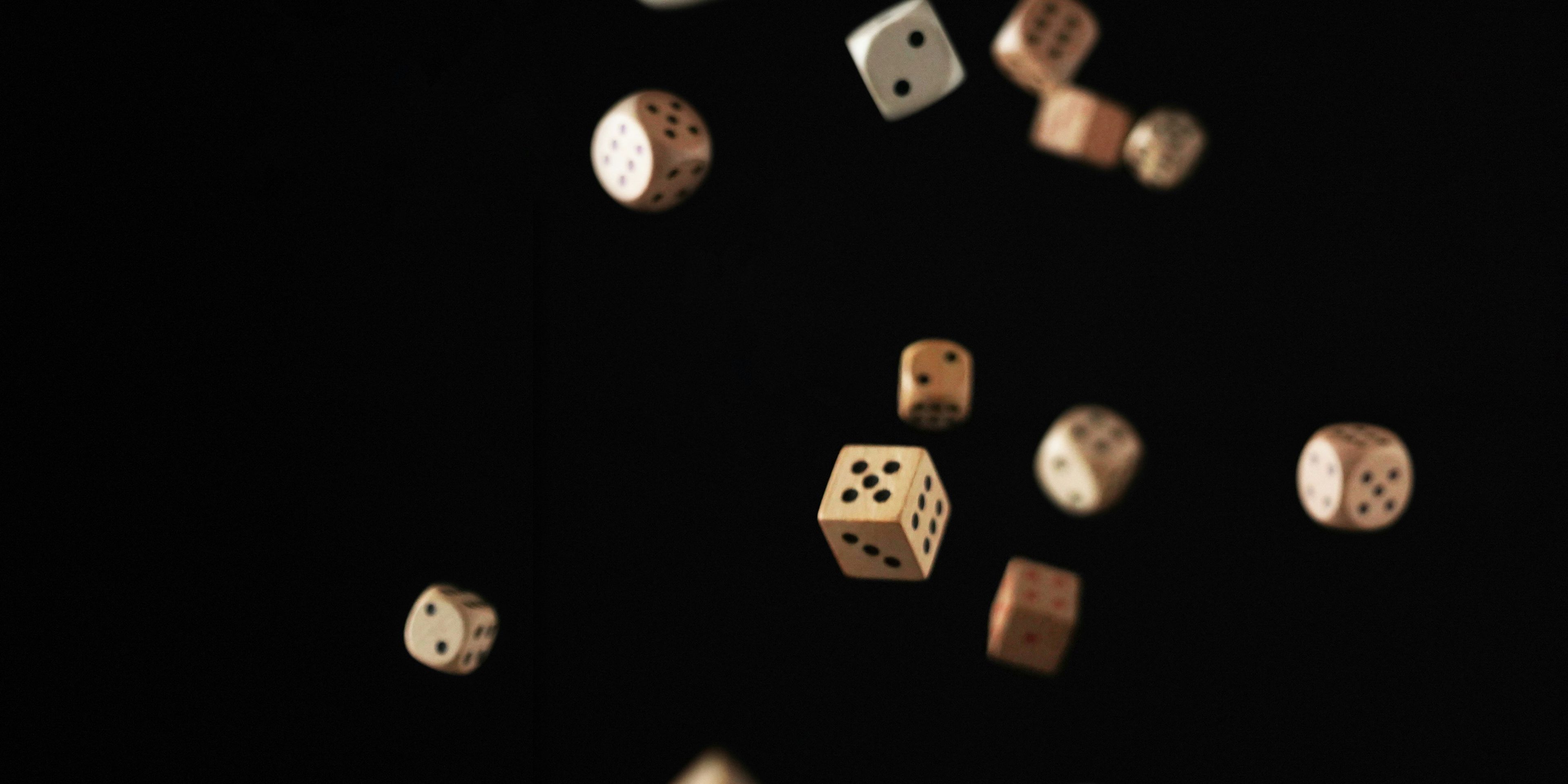 full of dice