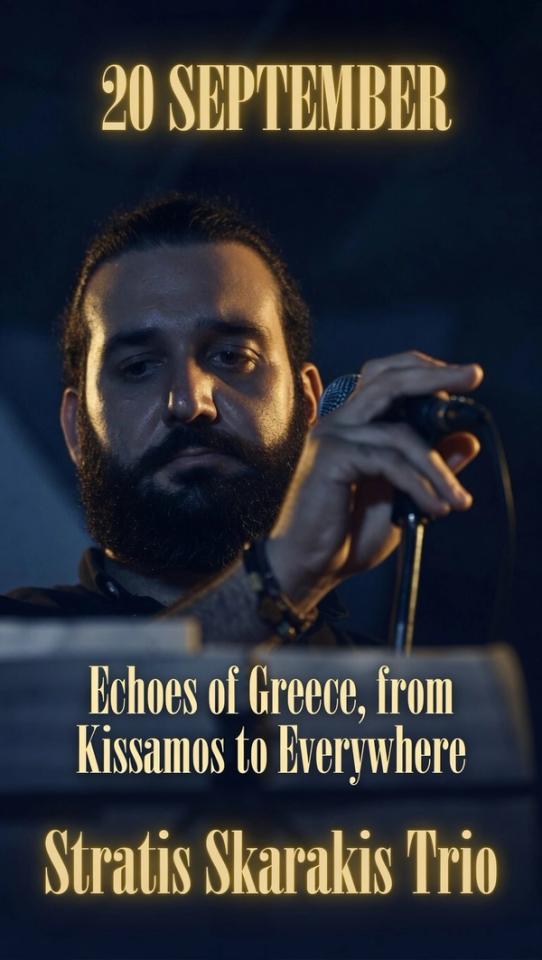 Stratis Skarakis Trio – Echoes of Greece from Kissamos to Everywhere