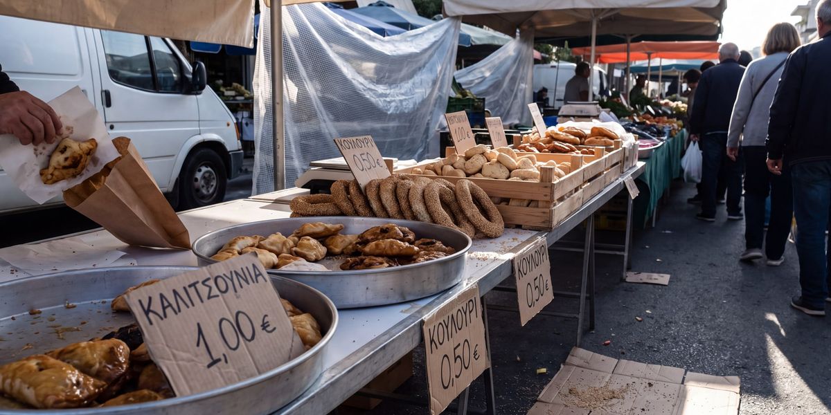 Thursday Street Market — Nea Chora Laïkí