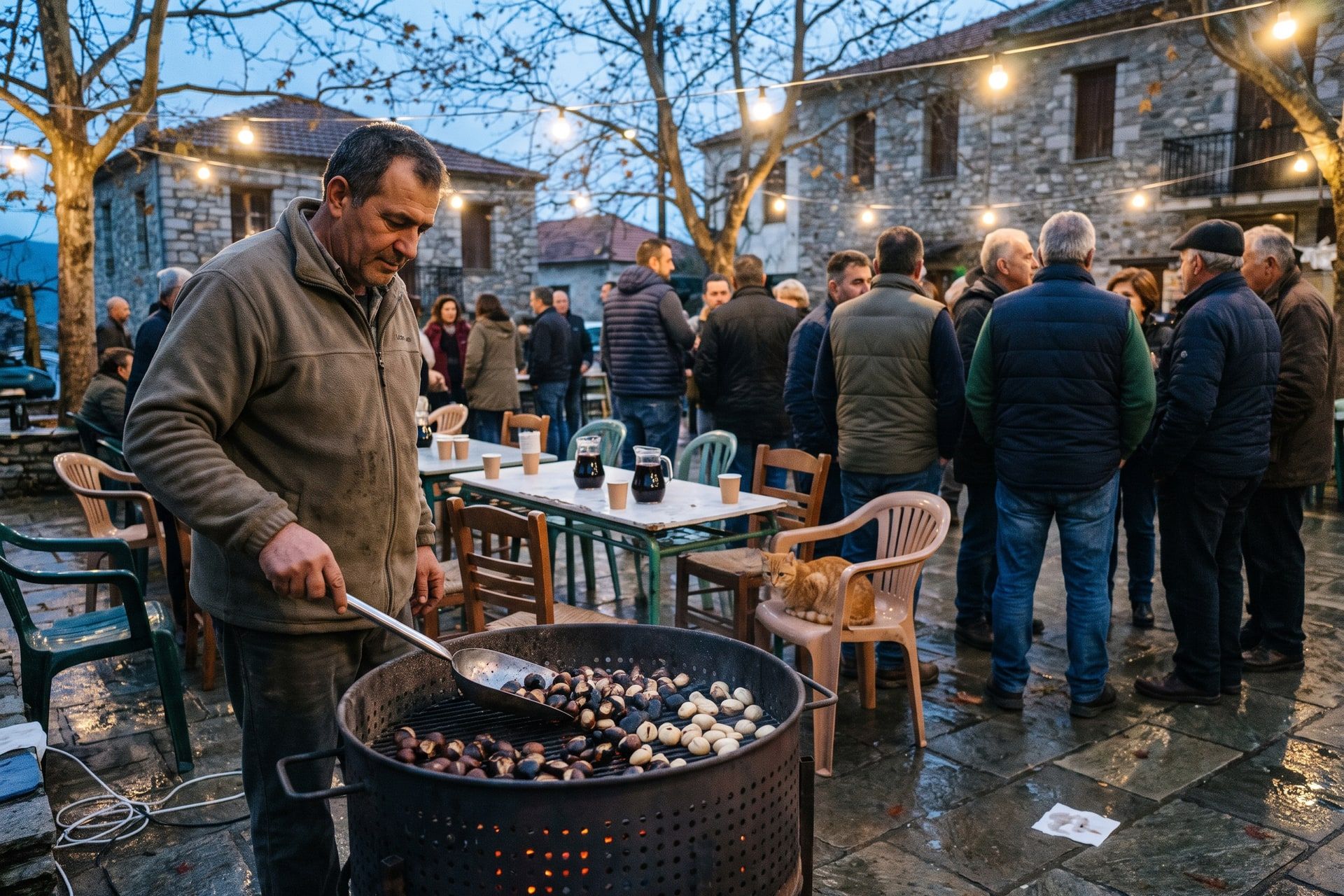 Chestnut Festival — Vlatos, Limni and Elos