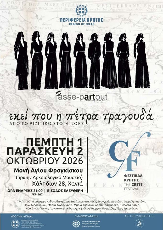 Passe-partout — Where the Stone Sings: From Rizitiko to Minore