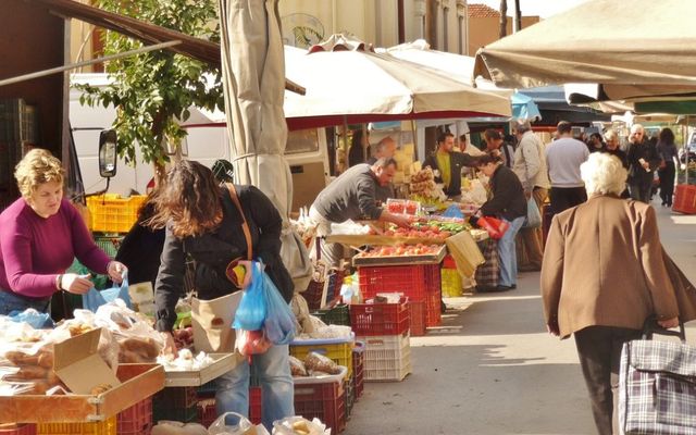 Thursday Street Market — Nea Chora Laïkí