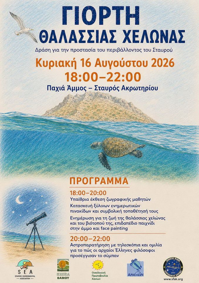 Sea Turtle Festival — Stavros, Akrotiri
