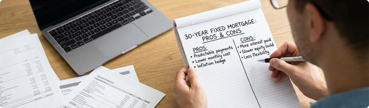 Pros and Cons of a 30-Year Fixed-Rate Mortgage in 2026