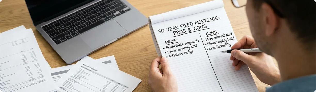 Pros and Cons of a 30-Year Fixed-Rate Mortgage in 2026
