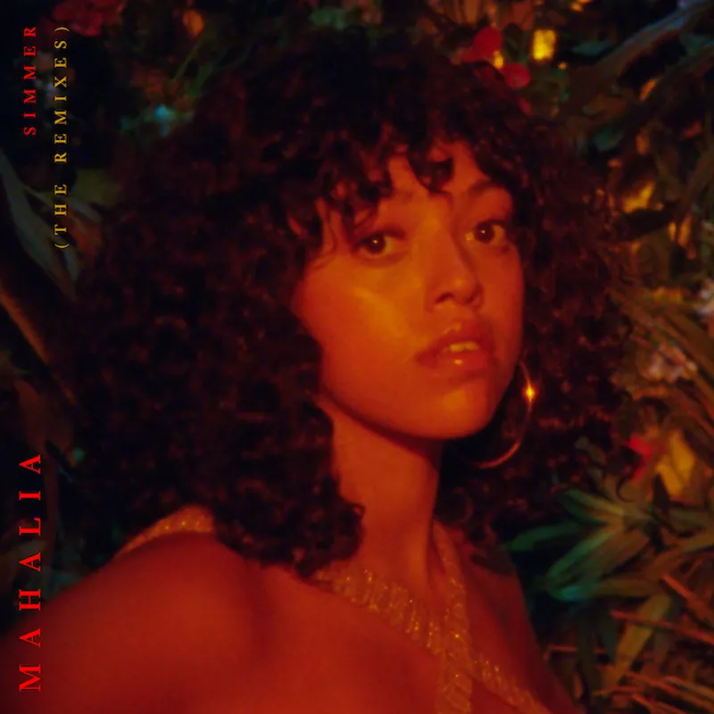 Simmer (Acoustic) by Mahalia, cover artwork