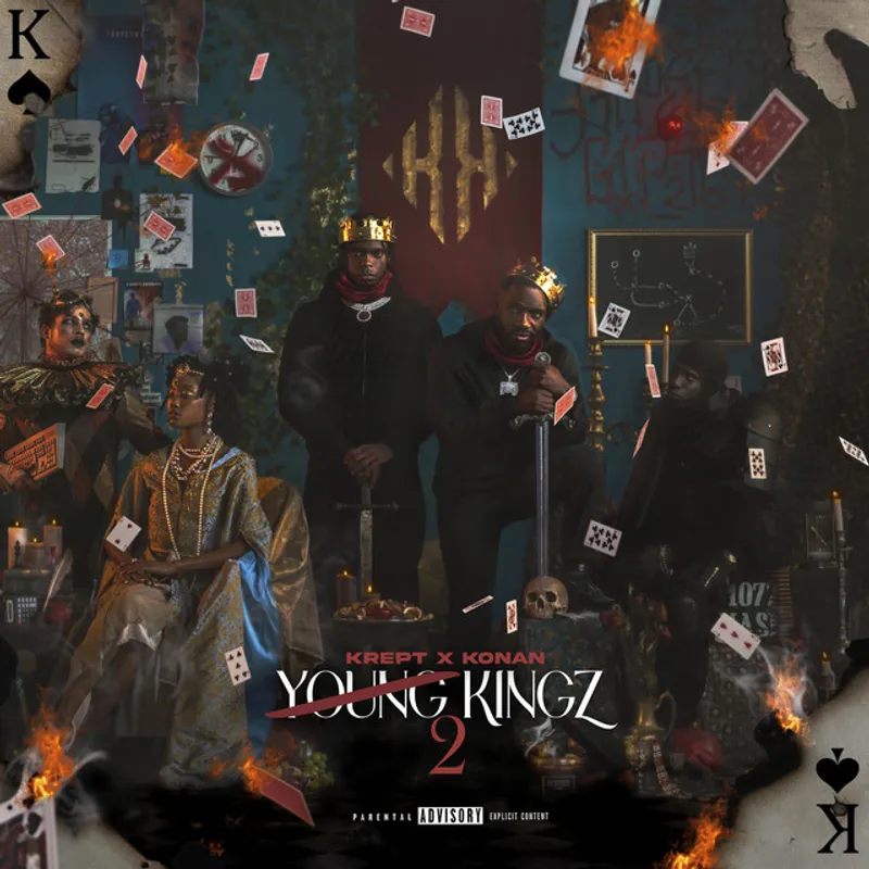 Young Kingz II by Krept & Konan & Sizzla, cover artwork