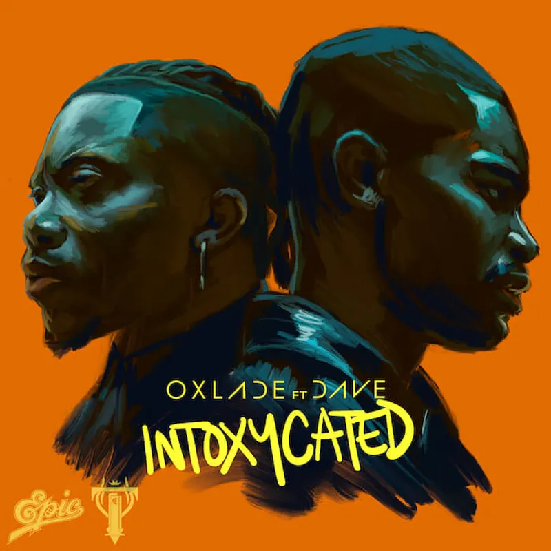 Intoxicated Ft Dave by Oxlade, cover artwork