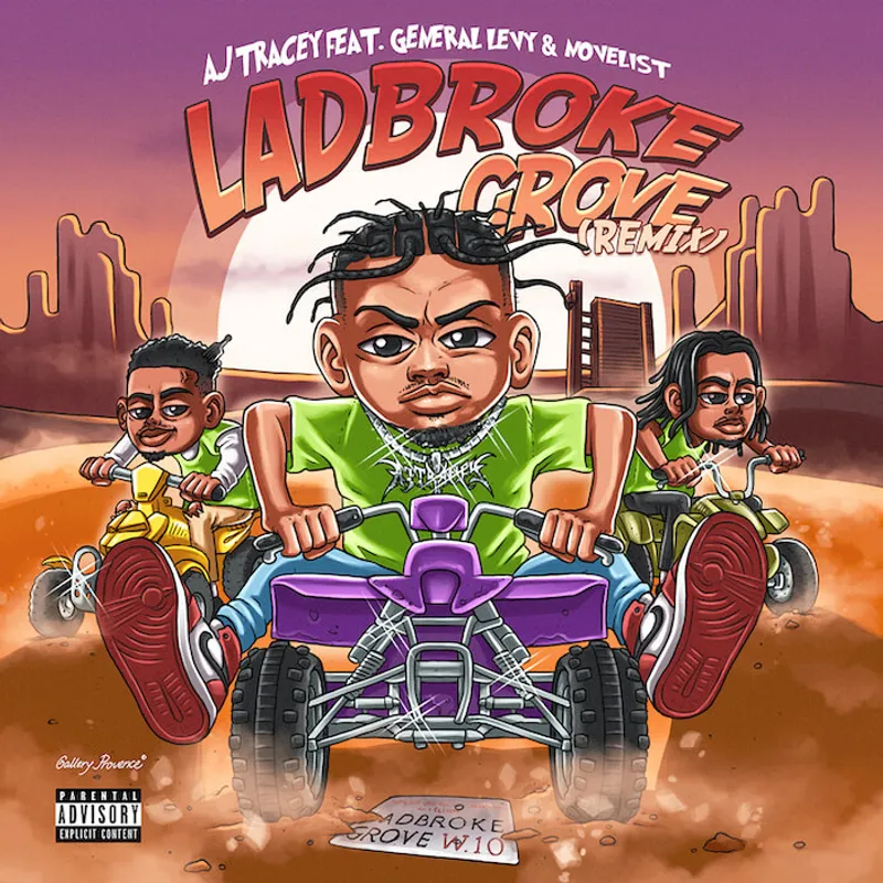 Ladbroke Grove (Remix) by AJ Tracey, cover artwork