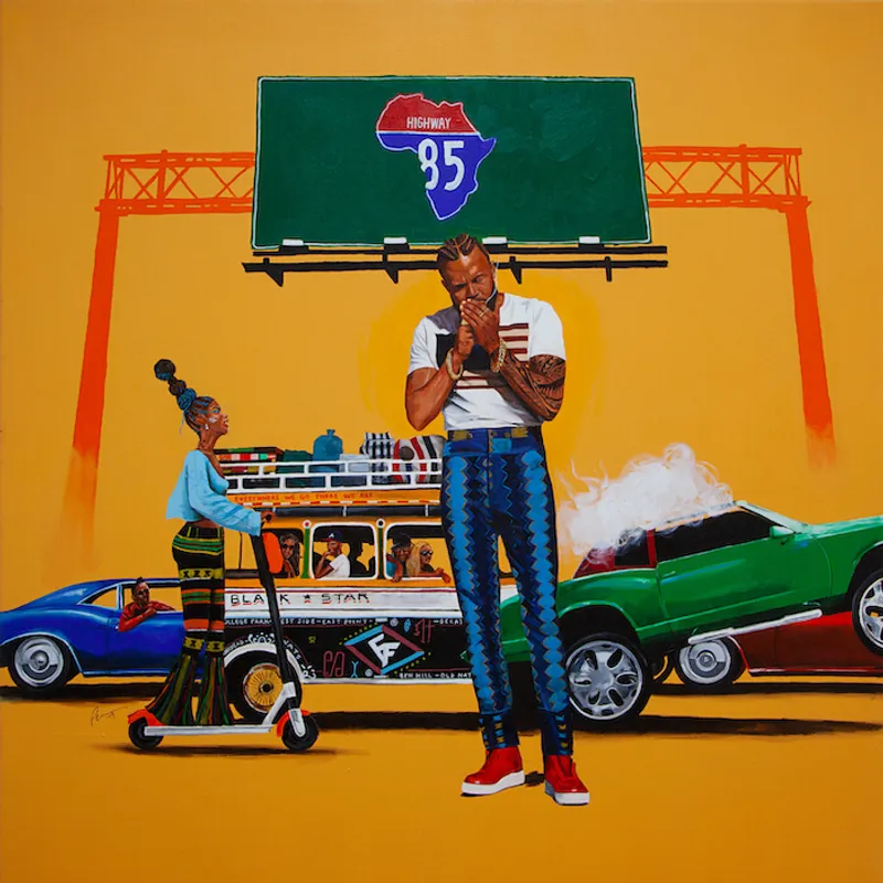 Babouche Ft. Goldlink by Jidenna, cover artwork