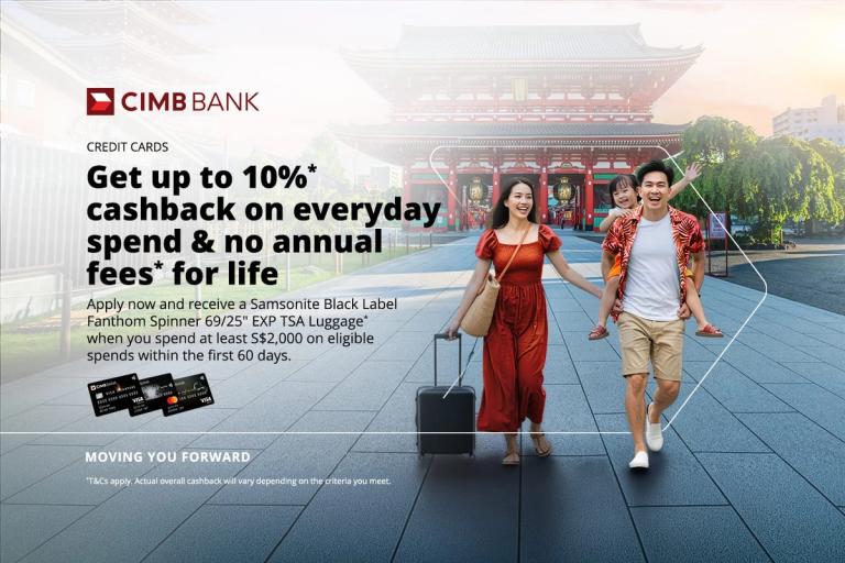 CIMB 10% saving & cash back for credit & debit card members on Royal Wings travel all travel packages