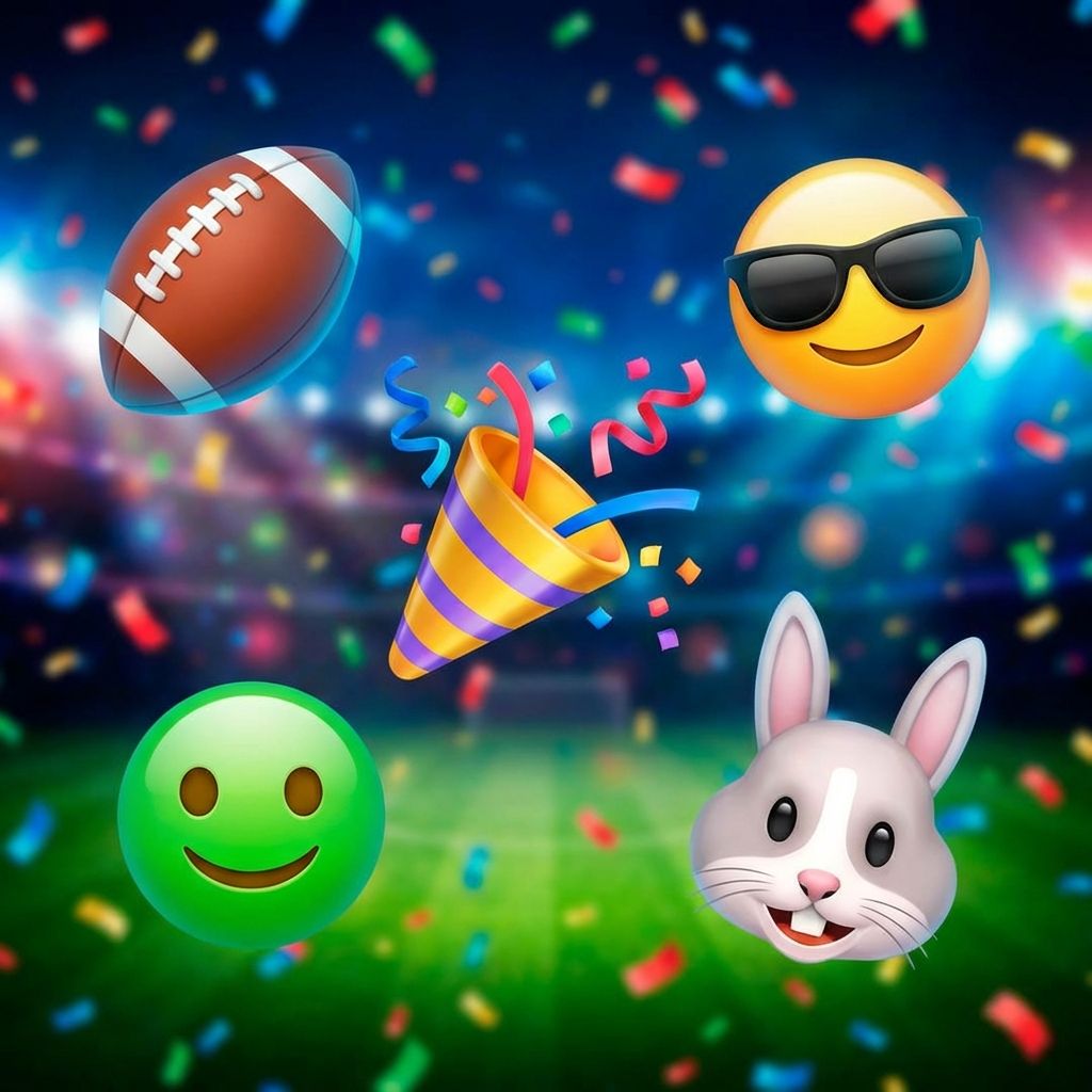 Super Bowl LX Emoji Guide: Bad Bunny, Teams & Party Text Meanings