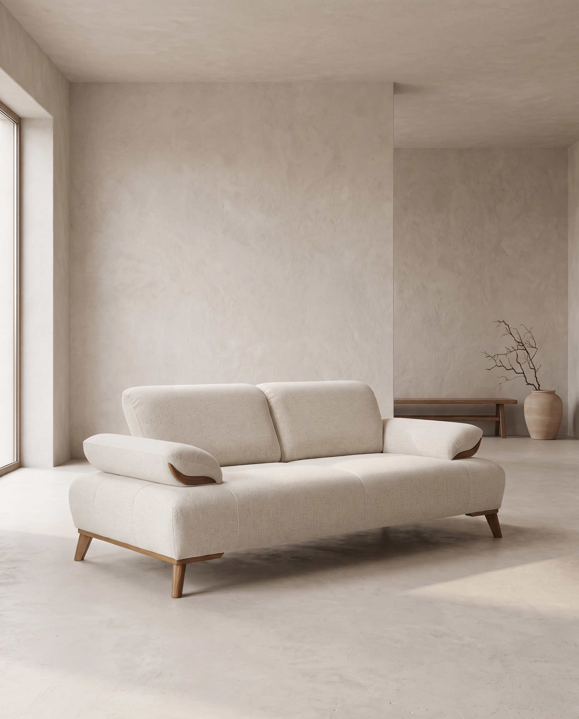 Avola sofa u širem kadru dnevne sobe