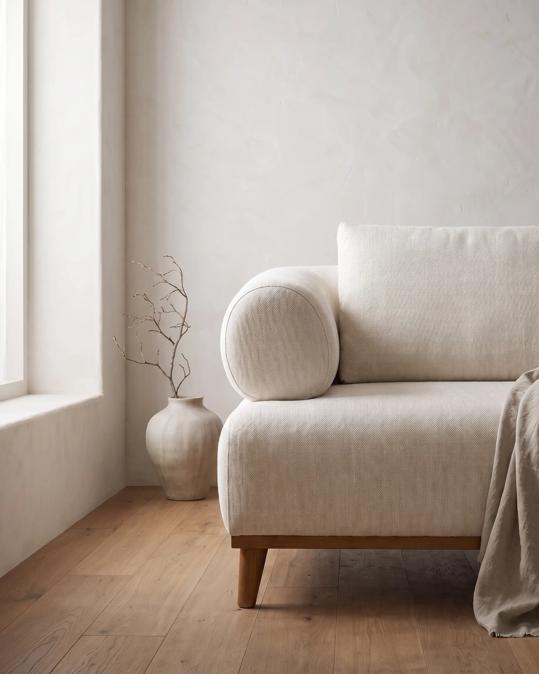 Menfi sofa, obli valjak rukonaslona