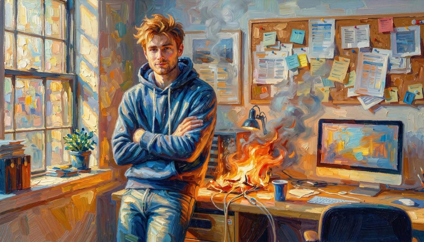 When You Don't Notice Your Business Is on Fire